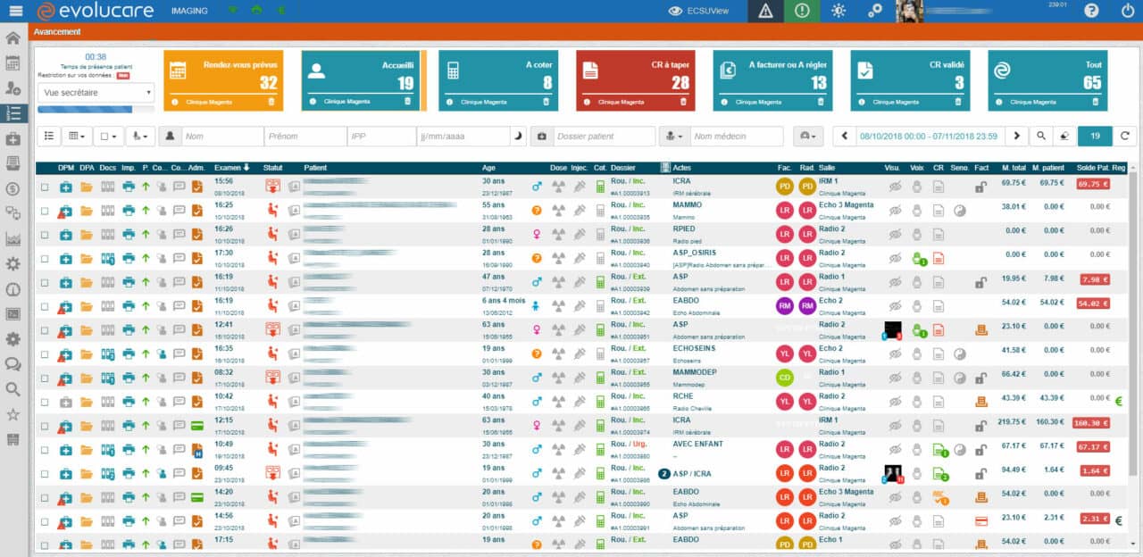 Innovative RIS PACS for all radiologist's needs — Evolucare