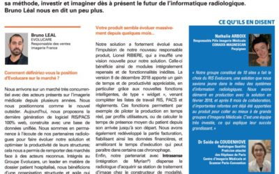 Innovation et ergonomie,  facteurs de croissance pour Evolucare