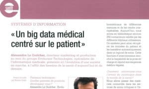 INTERVIEW : Un big data médical centré sur le patient
