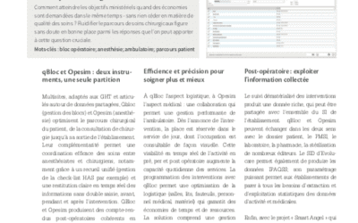 Optimisation de la chirurgie ambulatoire : l’offre Evolucare