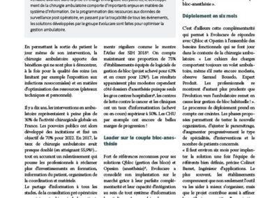 QBloc und Opesim: Die integrierte Verwaltung der ambulanten Chirurgie