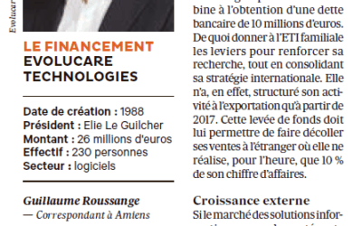 Evolucare mobilise 26 millions d’Euros pour ses logiciels médicaux