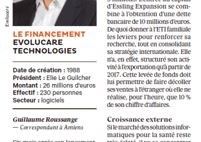 Evolucare mobilise 26 millions d’Euros pour ses logiciels médicaux