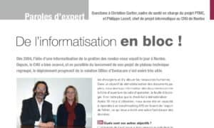 Informatisation des blocs opératoires : de l’informatisation en bloc !