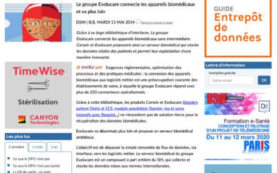 Le groupe Evolucare connecte les appareils biomédicaux et va plus loin