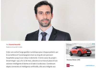 Bpifrance soutient le futur « smart angel » individuel des patients
