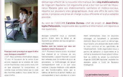 L’UGECAM Aquitaine déploie Evolucare en 14 mois
