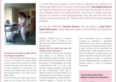 L’UGECAM Aquitaine déploie Evolucare en 14 mois