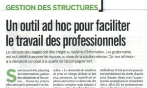 Un outil ad hoc pour faciliter le travail des professionnels