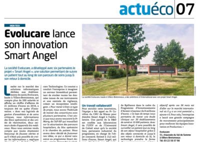 Evolucare lance son innovation Smart Angel