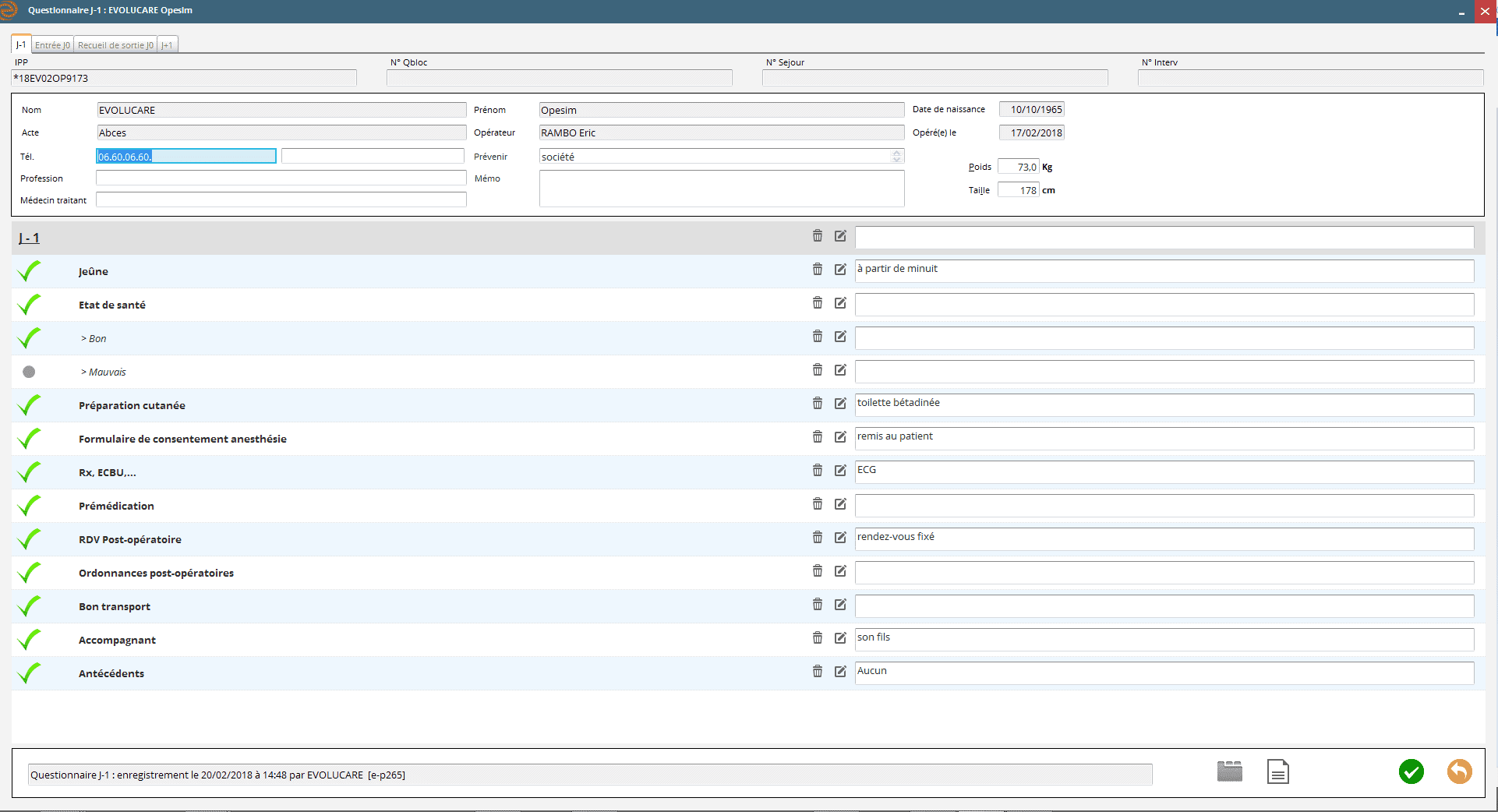 Opesim : panneaude surveillance