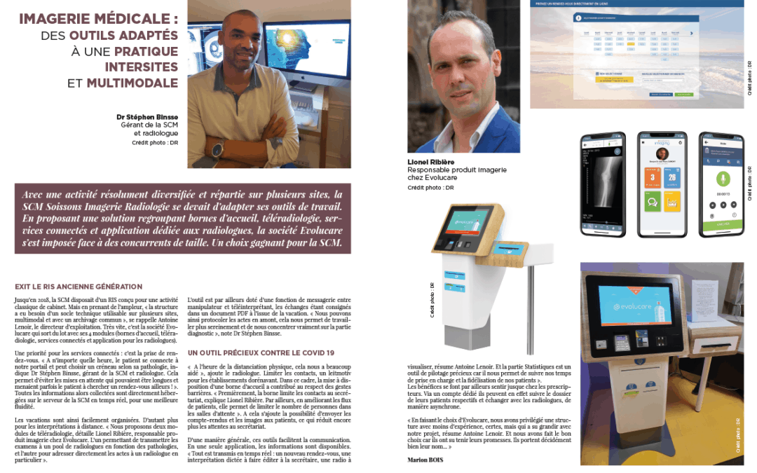 Medical imaging: tools adapted to an intersite and multimodal practice