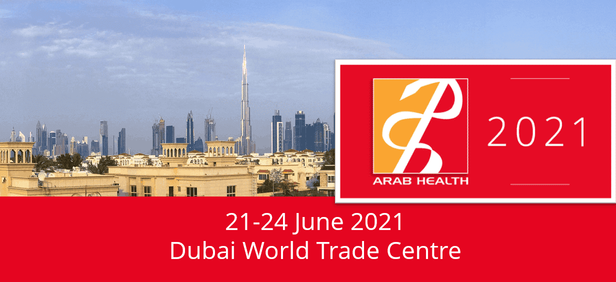 Meet us at Arab Health 2021 !