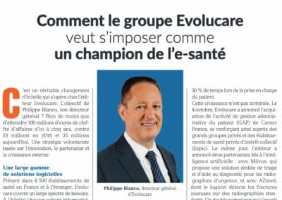 Comment le groupe Evolucare veut s’imposer comme un champion de l’e-santé
