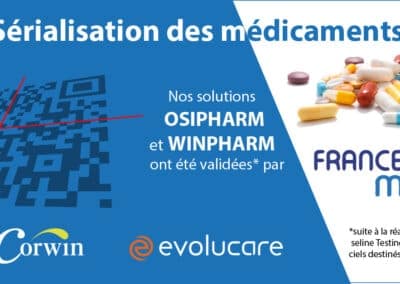 Osipharm et Winpharm prêts pour la sérialisation