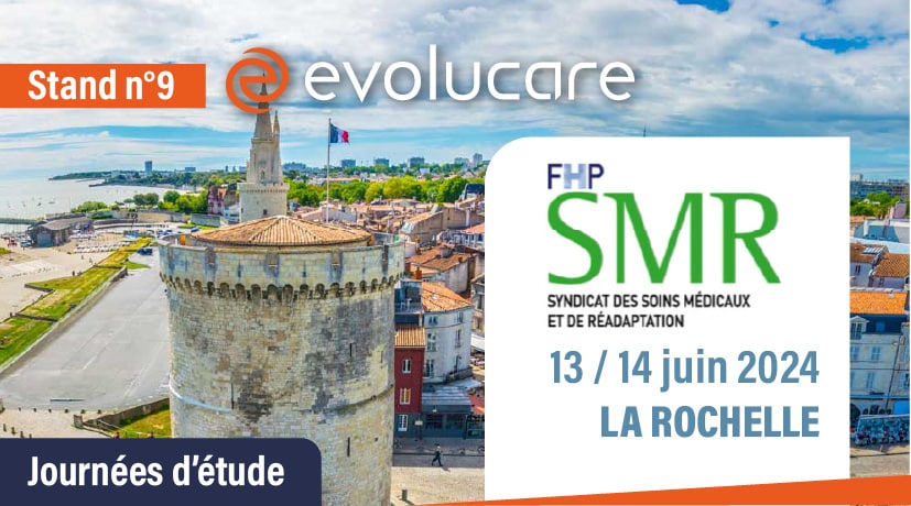 Evolucare sera présent aux journées FHP SMR 2024