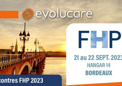 Evolucare sera présent aux rencontres FHP 2023