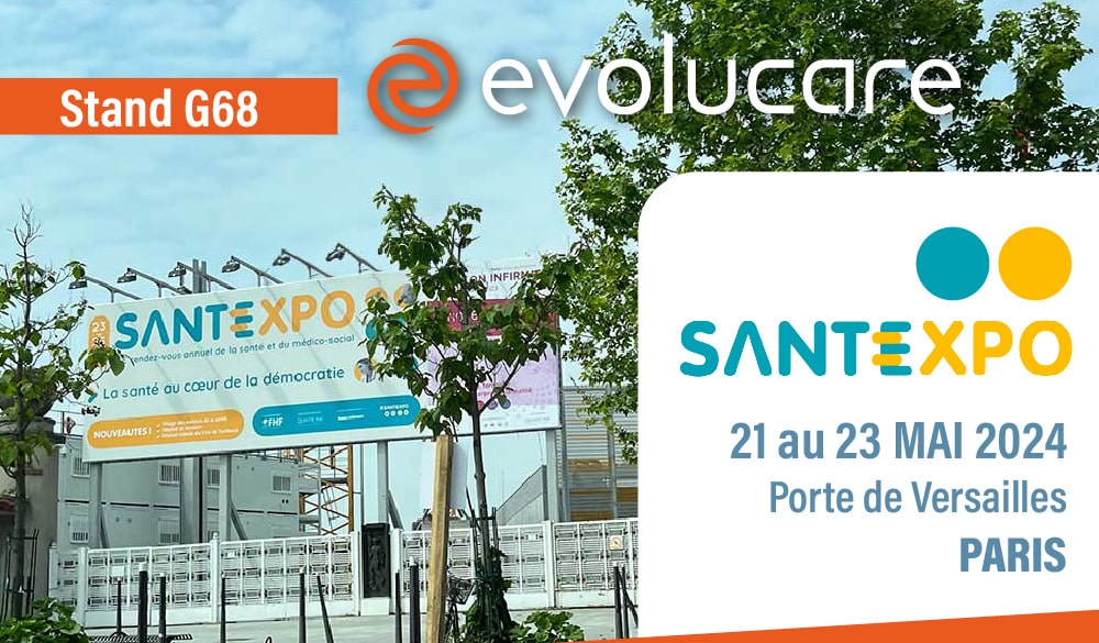 Rencontrez Evolucare au Salon SantExpo 2024