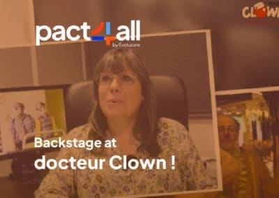 Pact4all: backstage at docteur Clown !