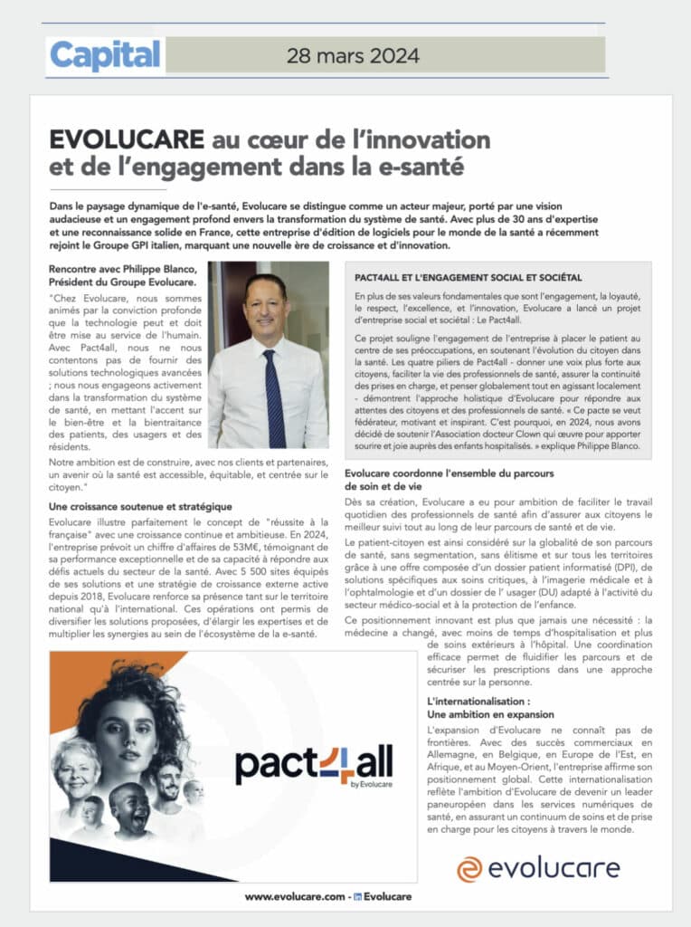 Philippe Blanco interviewé par le magazine Capital