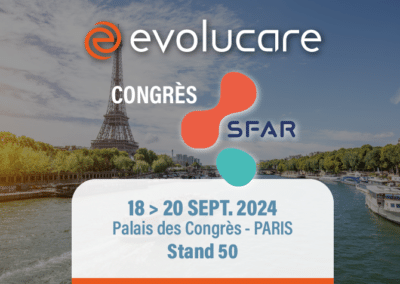 Rencontrez Evolucare au Congrès SFAR à Paris !