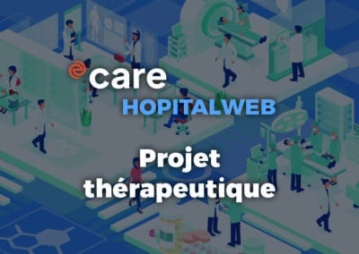 HopitalWeb : le projet thérapeutique et la planification des activités