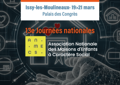 Journées Nationales de formation et d’étude ANMECS 2025