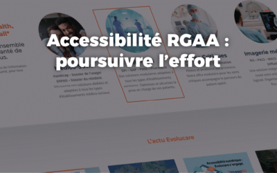 Accessibilité numérique : Evolucare s’implique