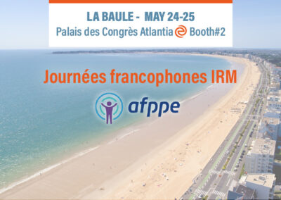 Evolucare takes part in the Journées Francophones de l’IRM – La Baule