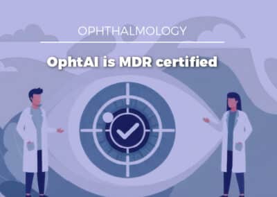 Evolucare OphtAI CE certified according to the MDR