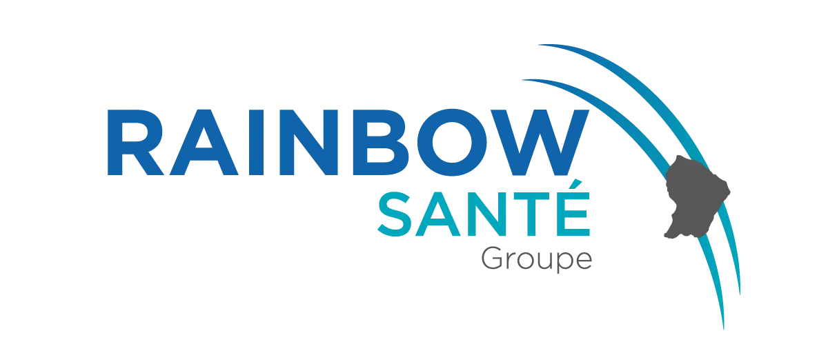 Rainbow Logo Bleu