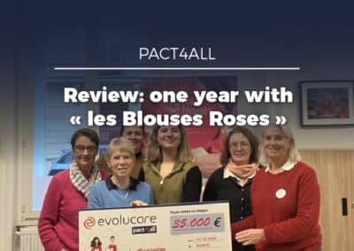 A year of solidarity in support of Les Blouses Roses