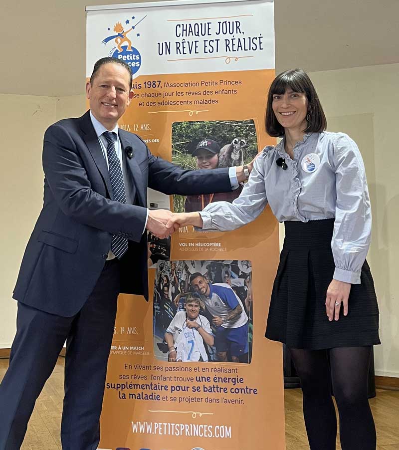 Philippe Blanco, Président Evolucare Et Anais Garnier Hue