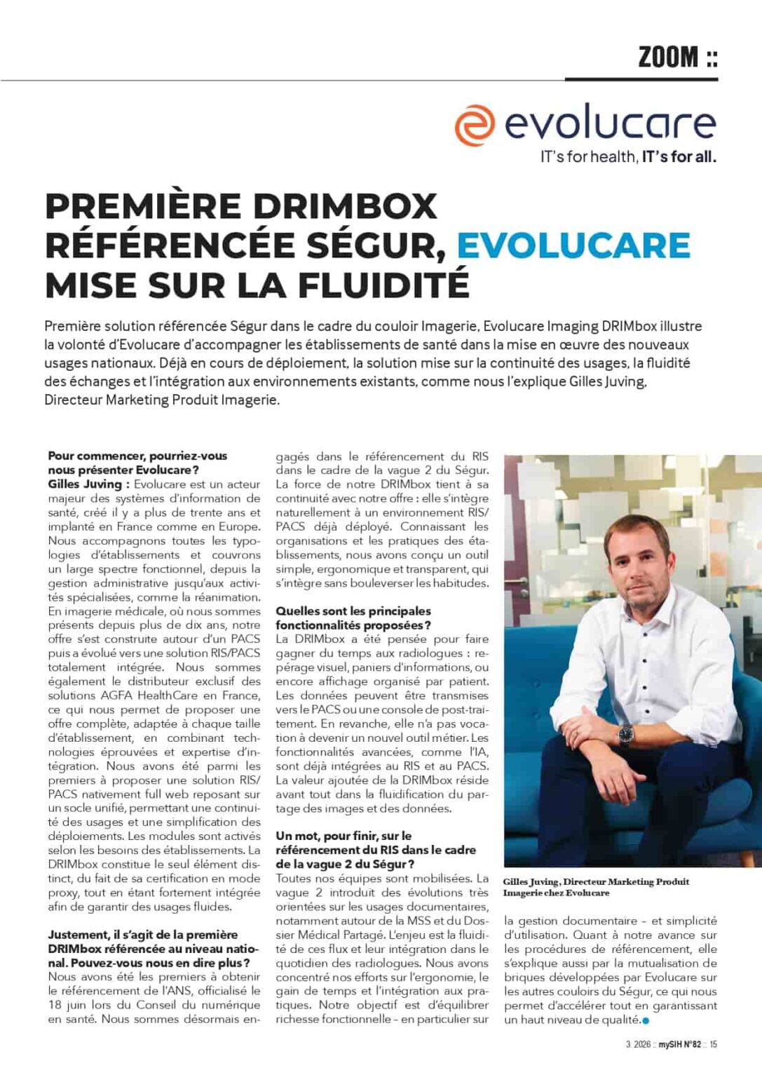 Mysih 82 Evolucare Gilles Juving